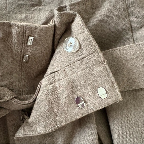 COS Lightweight Belted Wool Trousers- size 6 - Picture 9 of 10